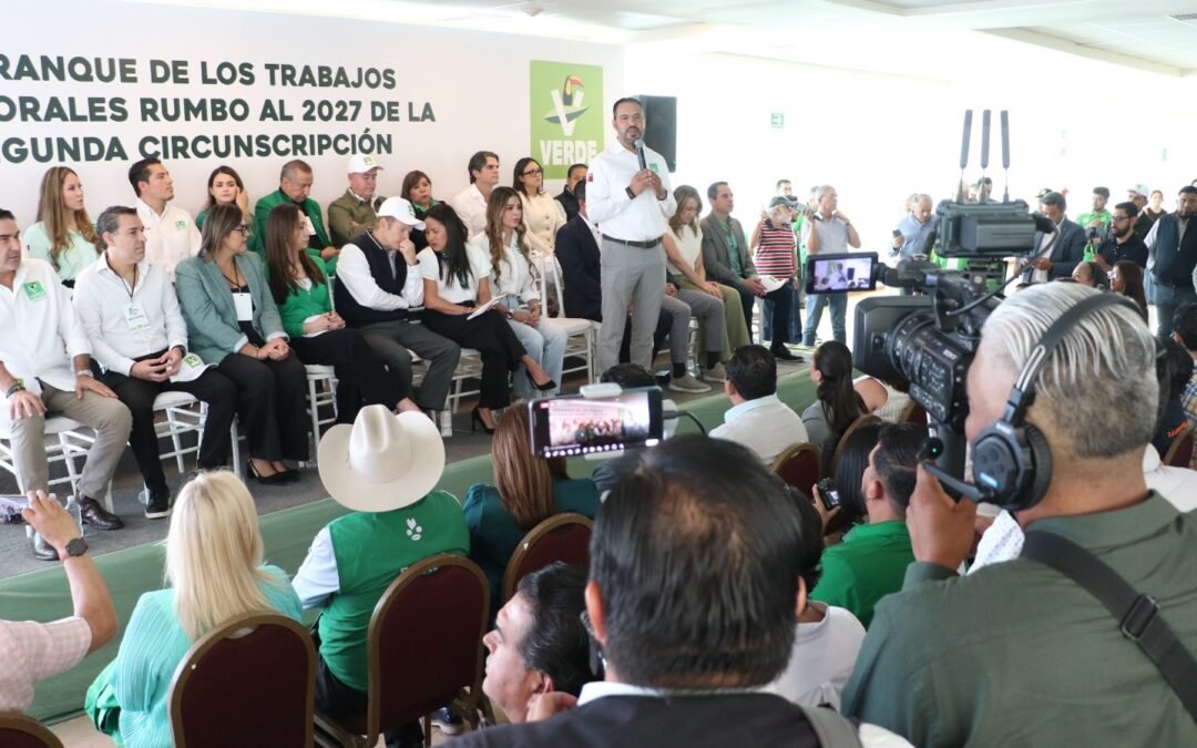 El PVEM inicia trabajos electorales con unidad y perfila competir por gubernaturas en al menos 12 estados.